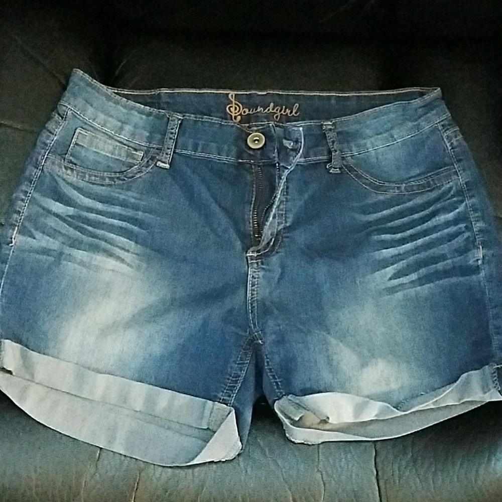 Denim Short Shorts